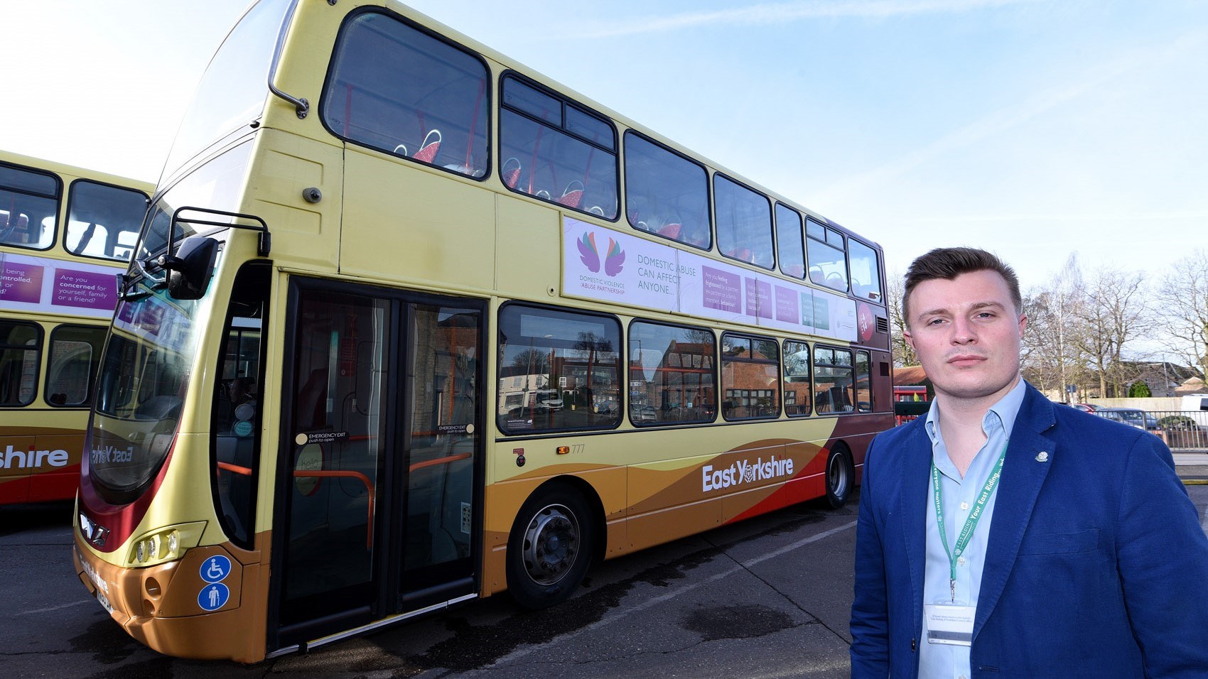 New Bus Adverts Raise Awareness Of Support Available For Domestic Abuse ...